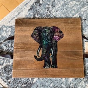 Decorate wood tray
